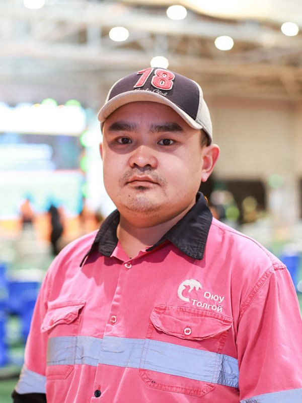 Meet Enkhtuvshin Sersenjigmed from Oyu Tolgoi, Mongolia