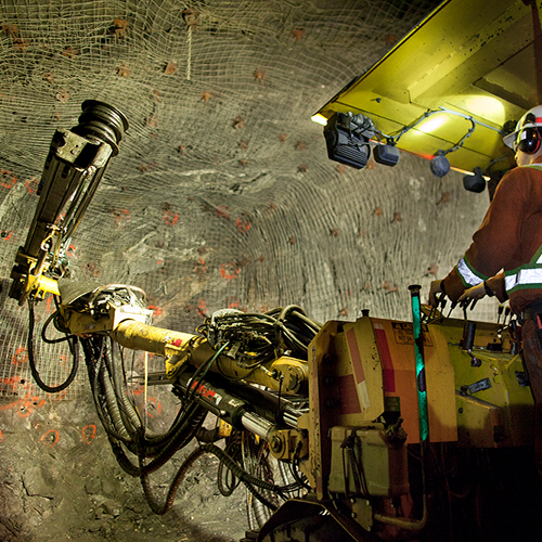 Image de project - mine Musselwhite - excavation de masse de 22000 mètres carrés